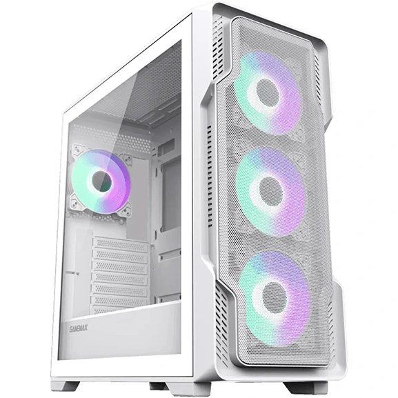 قاب کیس CASE GAMEMAX SIEGE WHITE