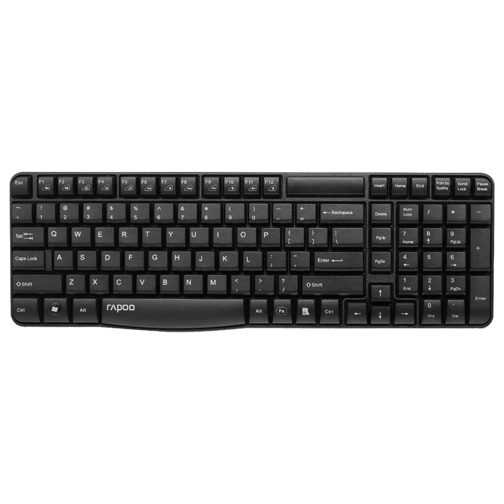 کیبورد بی‌سیم رپو مدل E1050 Rapoo Wireless Keyboard