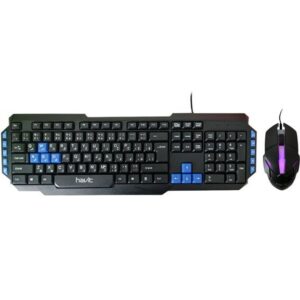 کیبورد و ماوس سیم دار هویت مدل KEYBOARD MOUSE HAVIT KB 254