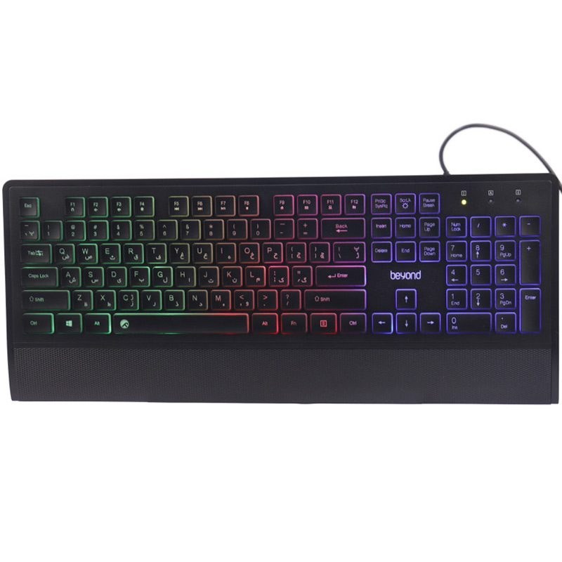 کیبورد مخصوص بازی بیاند مدل BK-7210RGB