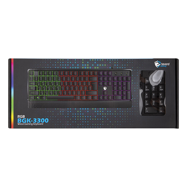 کیبورد مخصوص بازی بیاند مدل BGK-3300 RGB