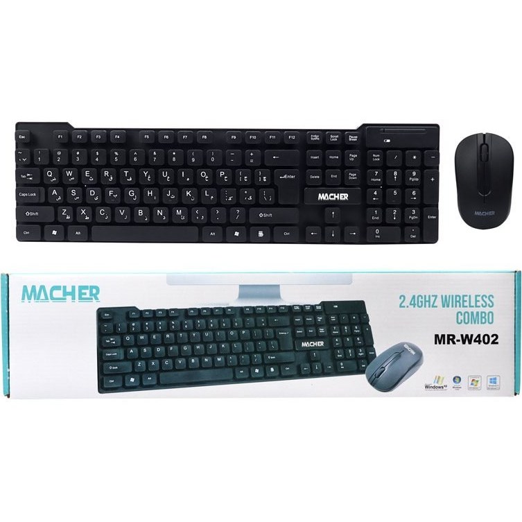 کیبورد و موس بی سیم Macher MR-W402